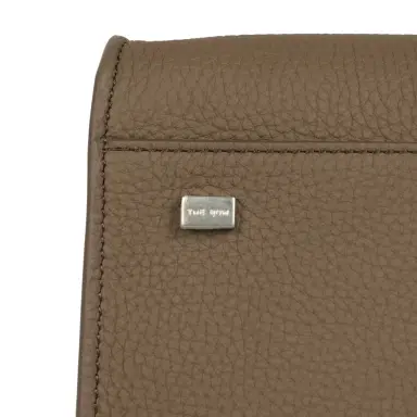 The Row The Row Soft Margaux 12 Bag Smoked Taupe Calfskin Silver Hardware | Thumbnail 8 The Row The Row Soft Margaux 12 Bag Smoked Taupe Calfskin Silver Hardware | Thumbnail 8