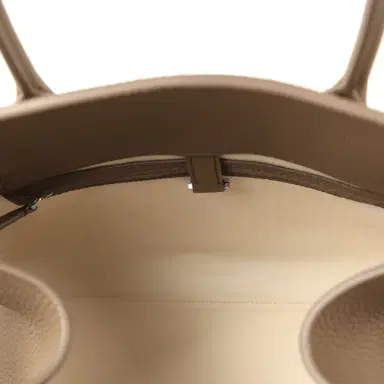 The Row The Row Soft Margaux 12 Bag Smoked Taupe Calfskin Silver Hardware | Thumbnail 10 The Row The Row Soft Margaux 12 Bag Smoked Taupe Calfskin Silver Hardware | Thumbnail 10