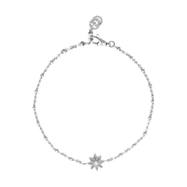 Gucci Gucci Flora 18K White Gold Diamond Bracelet by The Solist