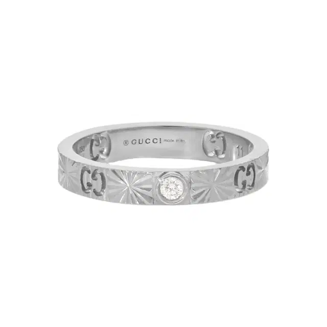 Gucci Gucci Icon 18K White Gold Diamond Ring by The Solist