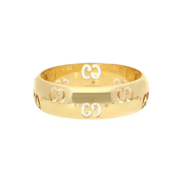 Gucci Gucci Icon 18K Yellow Gold Band Ring YBC804329001 - US by The Solist