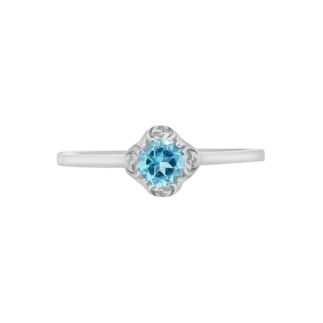 Gucci Gucci Interlocking G 18K White Gold Topaz Ring YBC6624280040 - by The Solist