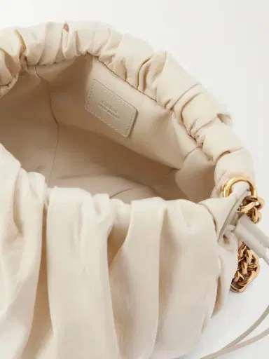 Chloé Pleated Shell Shoulder Bag | Thumbnail 6 Chloé Pleated Shell Shoulder Bag | Thumbnail 6