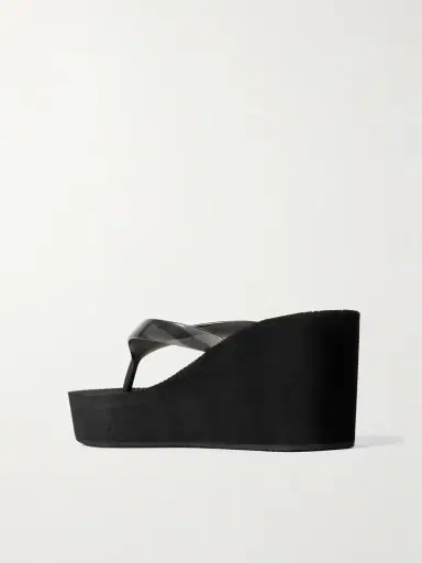 Ancient Greek Sandals Etheria Pvc Wedge Flip Flops | Thumbnail 3