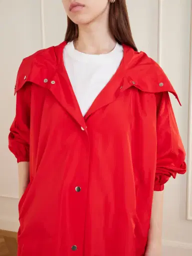 RÓHE Hooded Taffeta Coat | Thumbnail 4