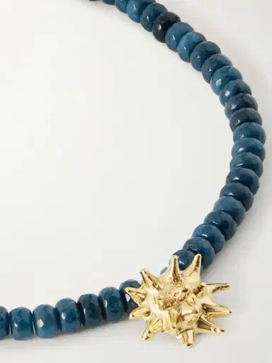 YSSO Sea Urchin Gold-plated Jade Necklace | Thumbnail 4 YSSO Sea Urchin Gold-plated Jade Necklace | Thumbnail 4