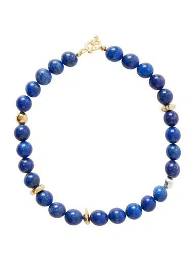 YSSO Helen Gold-plated Lapis Lazuli Necklace | Thumbnail 1 YSSO Helen Gold-plated Lapis Lazuli Necklace | Thumbnail 1