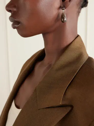 LIÉ STUDIO The Lola Silver And Quartz Earrings | Thumbnail 2 LIÉ STUDIO The Lola Silver And Quartz Earrings | Thumbnail 2