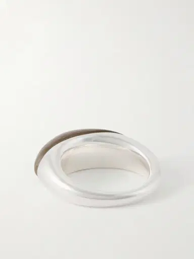 LIÉ STUDIO Beatrice Silver And Quartz Ring | Thumbnail 3
