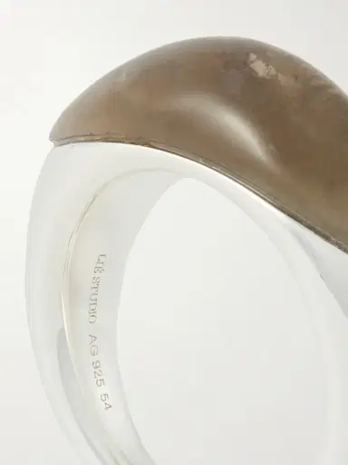 LIÉ STUDIO Beatrice Silver And Quartz Ring | Thumbnail 4
