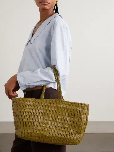 Dragon Diffusion Terrafino Woven Leather Tote | Thumbnail 2