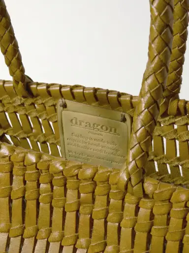 Dragon Diffusion Terrafino Woven Leather Tote | Thumbnail 3