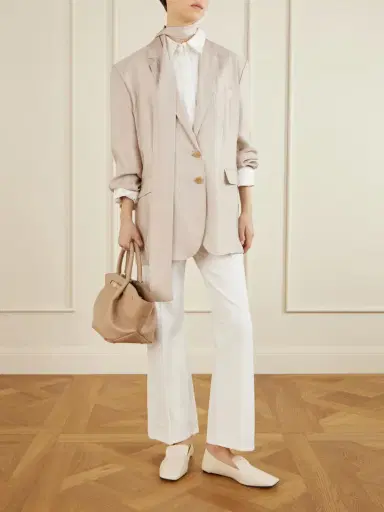 DeMellier The New York Midi Textured Leather Tote | Thumbnail 2 DeMellier The New York Midi Textured Leather Tote | Thumbnail 2