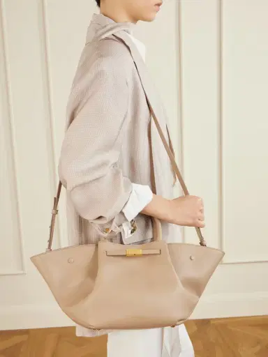 DeMellier The New York Midi Textured Leather Tote | Thumbnail 3 DeMellier The New York Midi Textured Leather Tote | Thumbnail 3