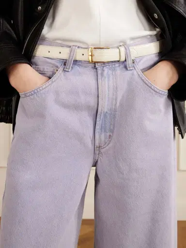 AGOLDE Low Curve Crop High-rise Wide-leg Jeans | Thumbnail 5