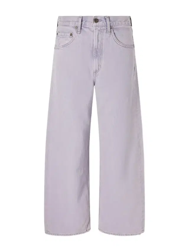 AGOLDE Low Curve Crop High-rise Wide-leg Jeans
