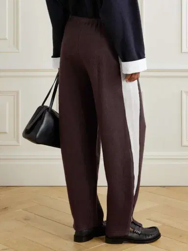 Tory Burch Wool And Cotton-blend Pants | Thumbnail 4 Tory Burch Wool And Cotton-blend Pants | Thumbnail 4