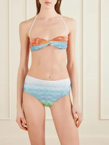 Missoni Striped Crochet-knit Triangle Bikini | Thumbnail 2 Missoni Striped Crochet-knit Triangle Bikini | Thumbnail 2