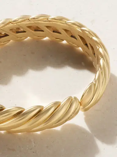 David Yurman Cable 18-karat Gold Diamond Bracelet | Thumbnail 4 David Yurman Cable 18-karat Gold Diamond Bracelet | Thumbnail 4