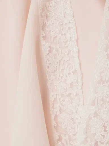 Chloé Lace-trimmed Silk Crepe De Chine Maxi Dress | Thumbnail 4
