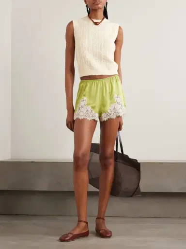 DÔEN Louden Cropped Cable-knit Cashmere Sweater Vest | Thumbnail 2 DÔEN Louden Cropped Cable-knit Cashmere Sweater Vest | Thumbnail 2