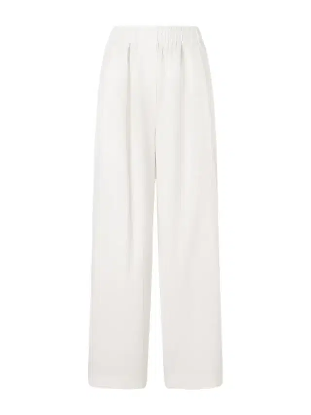 Pleated Cotton-blend Wide-leg Pants