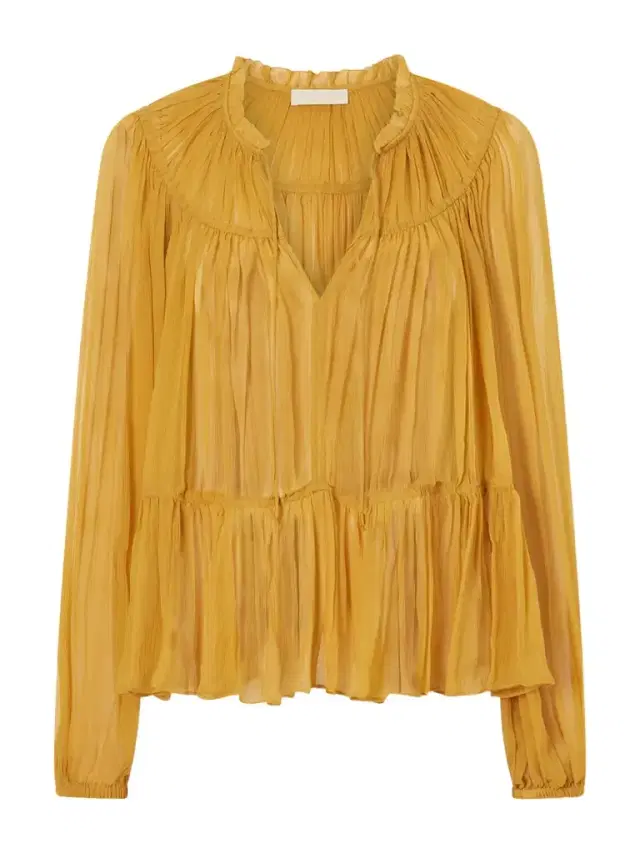 Leandra Silk-crepon Blouse