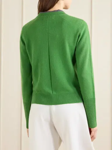 La Ligne Solid Lean Lines Cashmere Sweater | Thumbnail 3