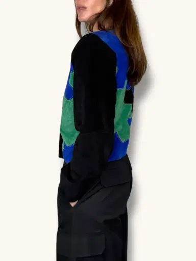 Jen Wonders Studio Suede Patchwork Jacket | Thumbnail 6
