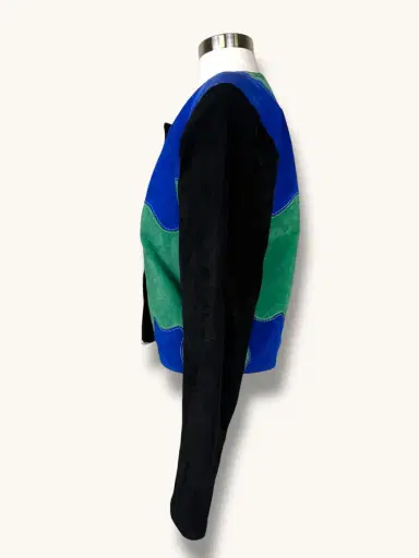Jen Wonders Studio Suede Patchwork Jacket | Thumbnail 10