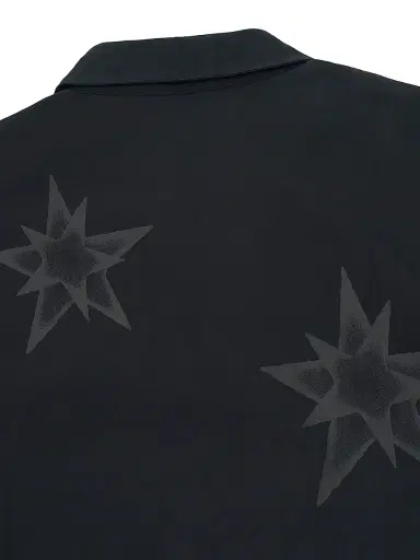 RTA Men's Exodus Erik Double-Layered Shirt - Black Cross Star - Size XXL | Thumbnail 4