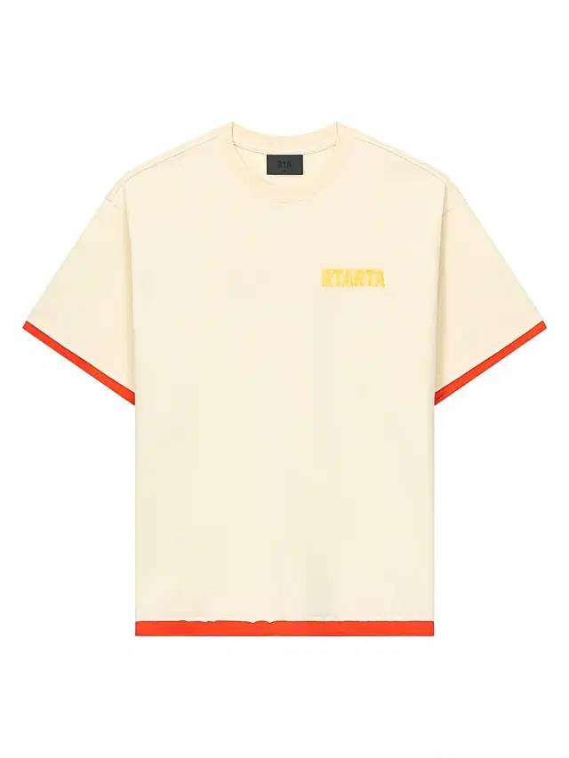 RTA Men's Exodus Elian Double Layered T-Shirt - Raw Sand Rta