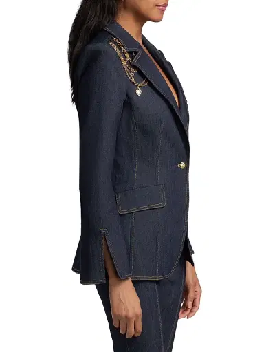 Cinq à Sept Women's Danika Love Token Blazer | Thumbnail 4