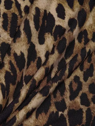 Nili Lotan Women's Adriel Leopard-Print Drawstring Pants - Vintage Leopard Print - Size Large | Thumbnail 7 Nili Lotan Women's Adriel Leopard-Print Drawstring Pants - Vintage Leopard Print - Size Large | Thumbnail 7