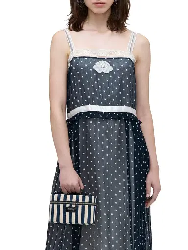 Marc Jacobs Women's The Stripe Canvas Everyday Vanity Bag - Blue Sea Multi | Thumbnail 3 Marc Jacobs Women's The Stripe Canvas Everyday Vanity Bag - Blue Sea Multi | Thumbnail 3
