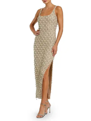 Mac Duggal Women's Embellished Scoopneck Cocktail Dress | Thumbnail 1