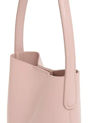 MANSUR GAVRIEL Women's Mini Everyday Leather Bucket Bag | Thumbnail 4 MANSUR GAVRIEL Women's Mini Everyday Leather Bucket Bag | Thumbnail 4
