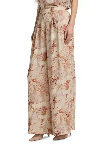 Ungaro Women's Leighton Floral Wide-Leg Pants | Thumbnail 4 Ungaro Women's Leighton Floral Wide-Leg Pants | Thumbnail 4