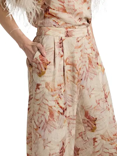 Ungaro Women's Leighton Floral Wide-Leg Pants | Thumbnail 6 Ungaro Women's Leighton Floral Wide-Leg Pants | Thumbnail 6