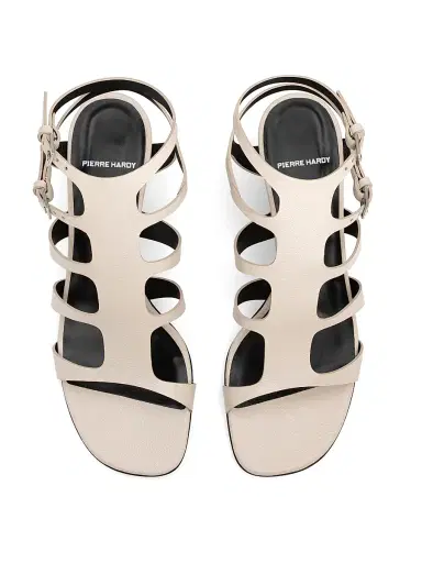 PIERRE HARDY Women's Roma 60MM Leather Sandals | Thumbnail 4 PIERRE HARDY Women's Roma 60MM Leather Sandals | Thumbnail 4