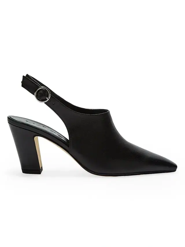 Aeyde Women's Maude Leather Slingback Pumps - Black