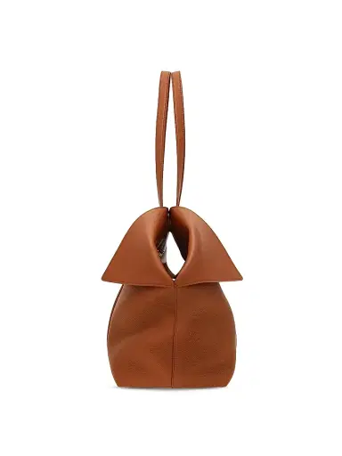 Ferragamo Women's Large Scarf Leather Top Handle Bag | Thumbnail 3