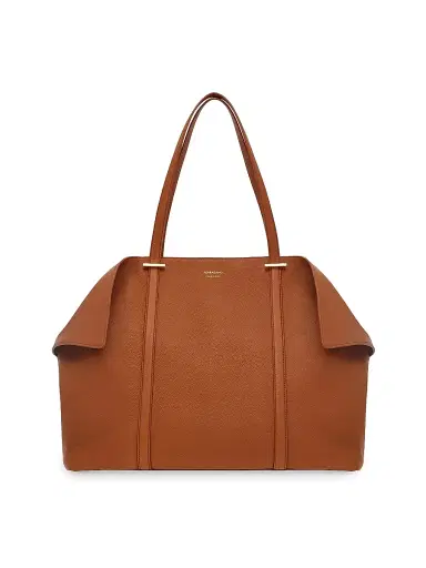 Ferragamo Women's Large Scarf Leather Top Handle Bag | Thumbnail 1