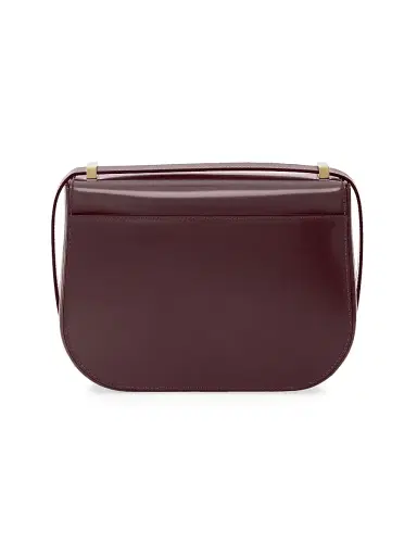 Ferragamo Women's Double Gancini Flap Leather Crossbody Bag | Thumbnail 4