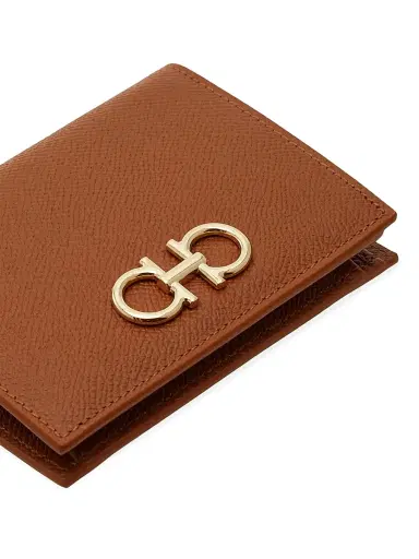 Ferragamo Women's Gancini Faux-Leather Compact Wallet | Thumbnail 5