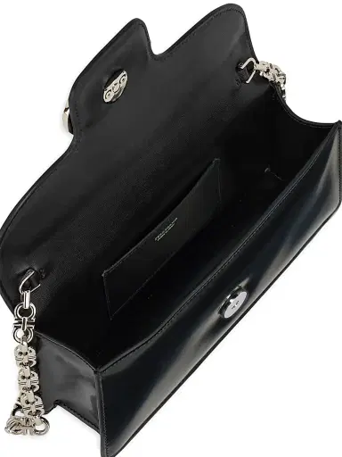 Ferragamo Women's Mini Gancini Leather Crossbody Bag | Thumbnail 4