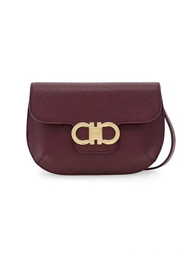 Women's Lizzy Gancini Leather Crossbody Bag - New Navy Bark Blue