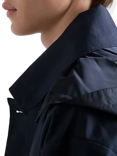 Prada Men's Hooded Cotton Coat - Blue - Size 38 | Thumbnail 4 Prada Men's Hooded Cotton Coat - Blue - Size 38 | Thumbnail 4