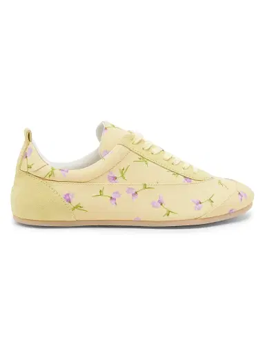 Jil Sander Women's Étage Floral Low-Top Sneakers | Thumbnail 1 Jil Sander Women's Étage Floral Low-Top Sneakers | Thumbnail 1