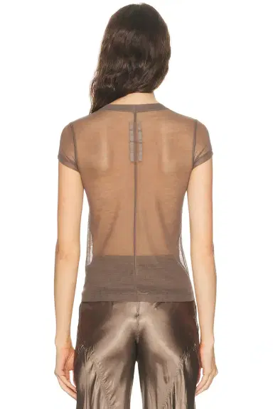 Rick Owens Cropped Level Tee | Thumbnail 3